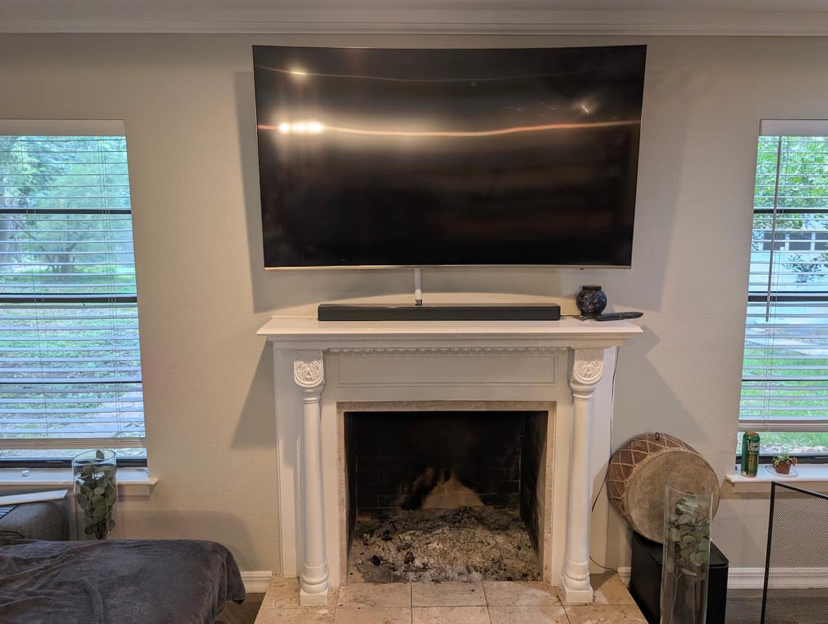 Fireplace TV Mount